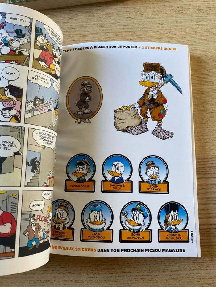 Lot de 2 grand Picsou Magazine Disney - photo numéro 5
