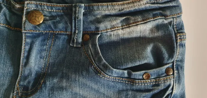 Firefly short en jean bleu délavé - photo numéro 4