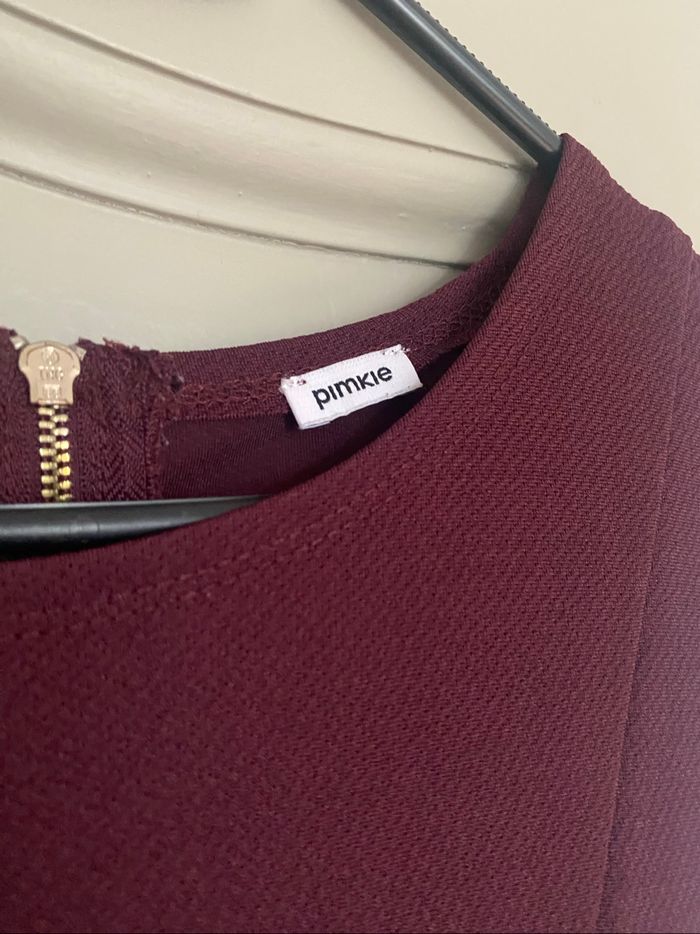 Robe bordeaux - photo numéro 2