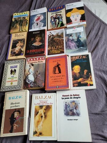 Livres de poche Balzac