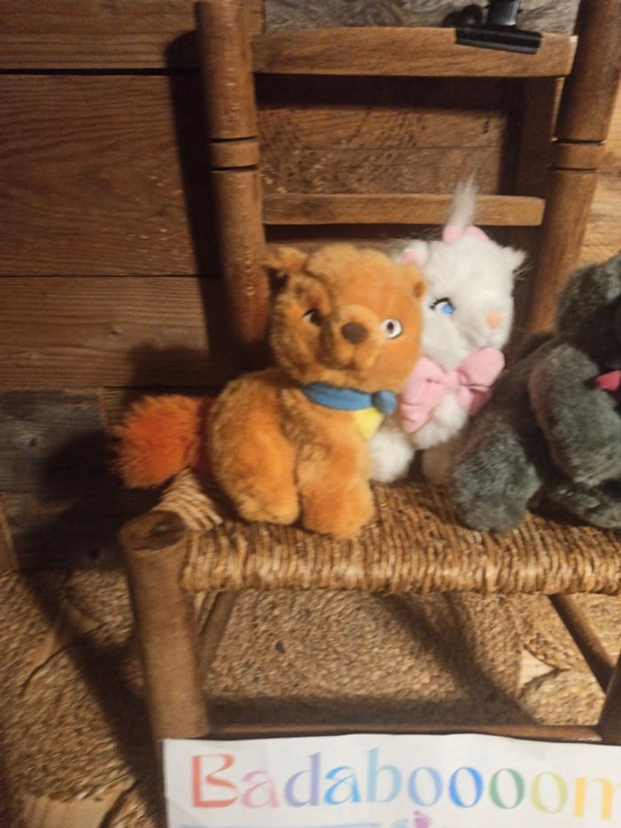 Peluche vintage les Aristochats tbe - photo numéro 2