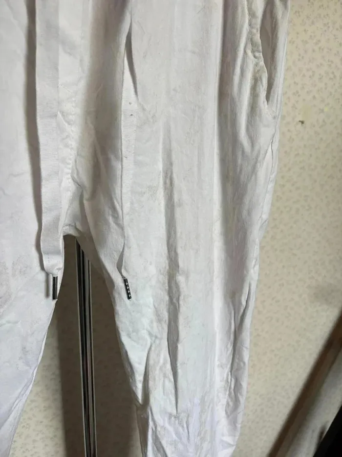 Pantalon blanc et doré taille unique made in italy - photo numéro 3