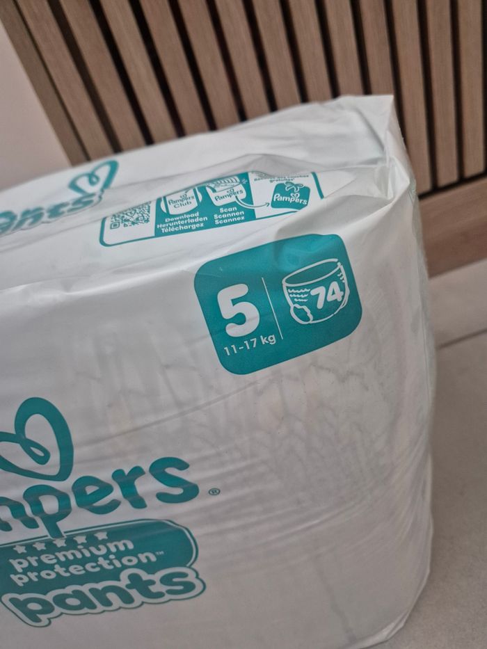 Pampers prenium protection pants taille 5 - photo numéro 2