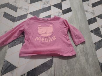 Haut manches longues fille 6 mois