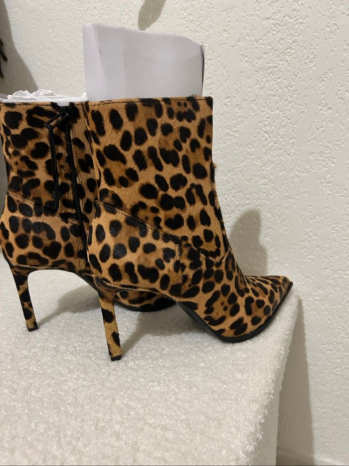 Heel boots Zara léopard sold out - photo numéro 6