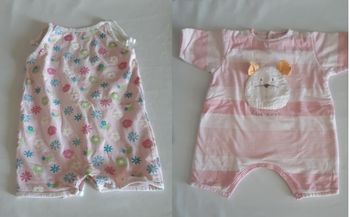 2 combishorts 12 mois