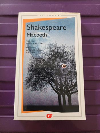 Livre de poche "Shakespeare" de Macbeth