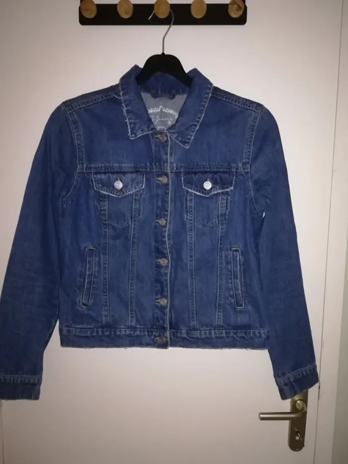 Veste en jean bleu, Jennifer, taille M