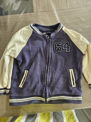 Gilet à pression vertbaudet 2 ans