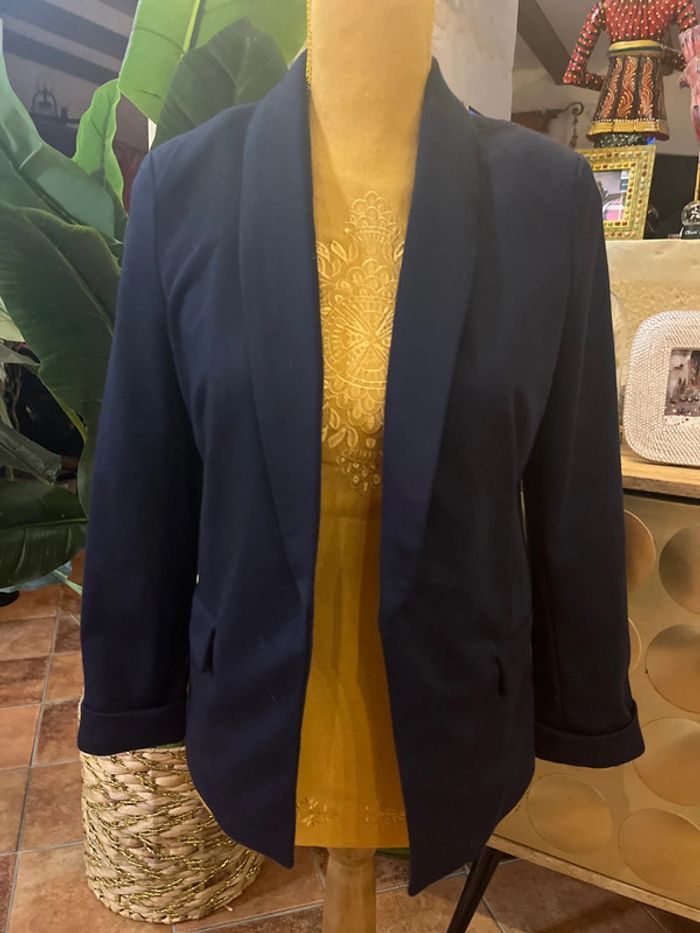 blazer bleu marine zara
