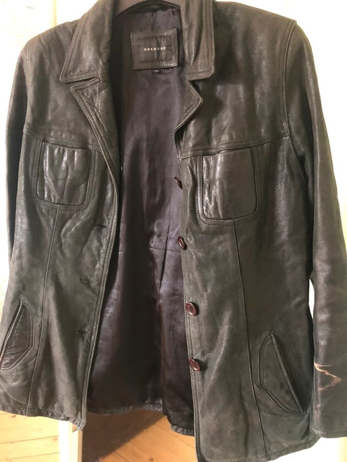 Veste femme cuir buffle - photo numéro 2