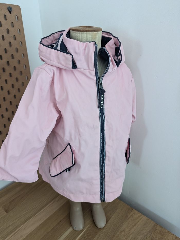 Parka de marque captain corsaire rose 6 mois - photo numéro 4