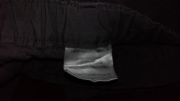 Pantacourt gris foncé 3 mois garçon - photo numéro 2