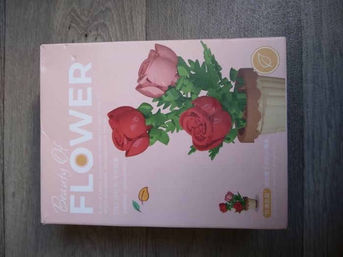 Fleur nano block - photo numéro 1