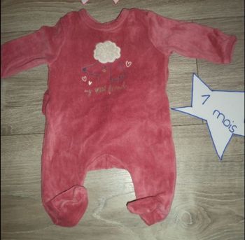 Pyjama 1 mois Kiabi caniche