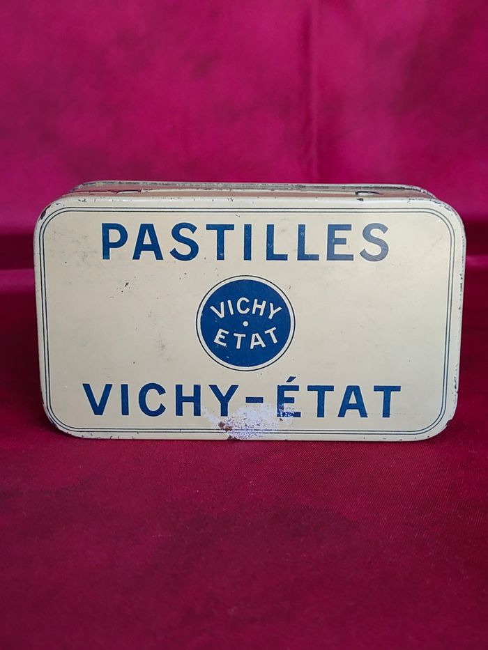Ancienne boite de pastilles de vichy vide pour collectionneur (n°9)