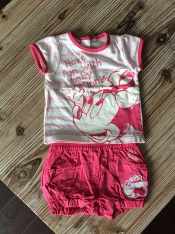 Ensemble Minnie 3 mois