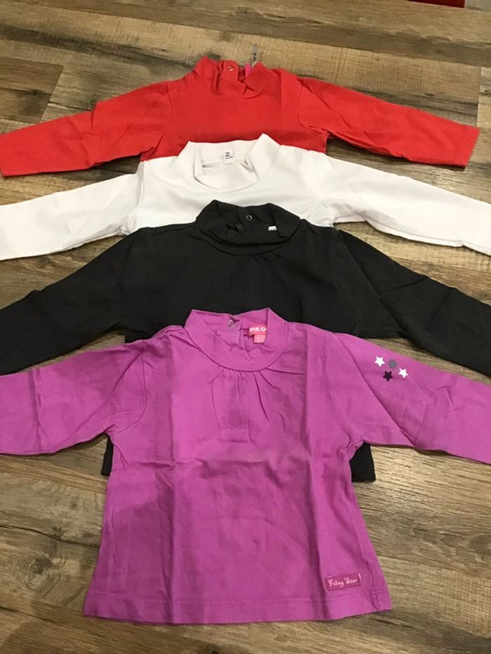 Lot 4 sous pull 12 mois