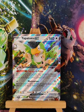 Tapatoès ex double rare 75/91 destinées de Paldea