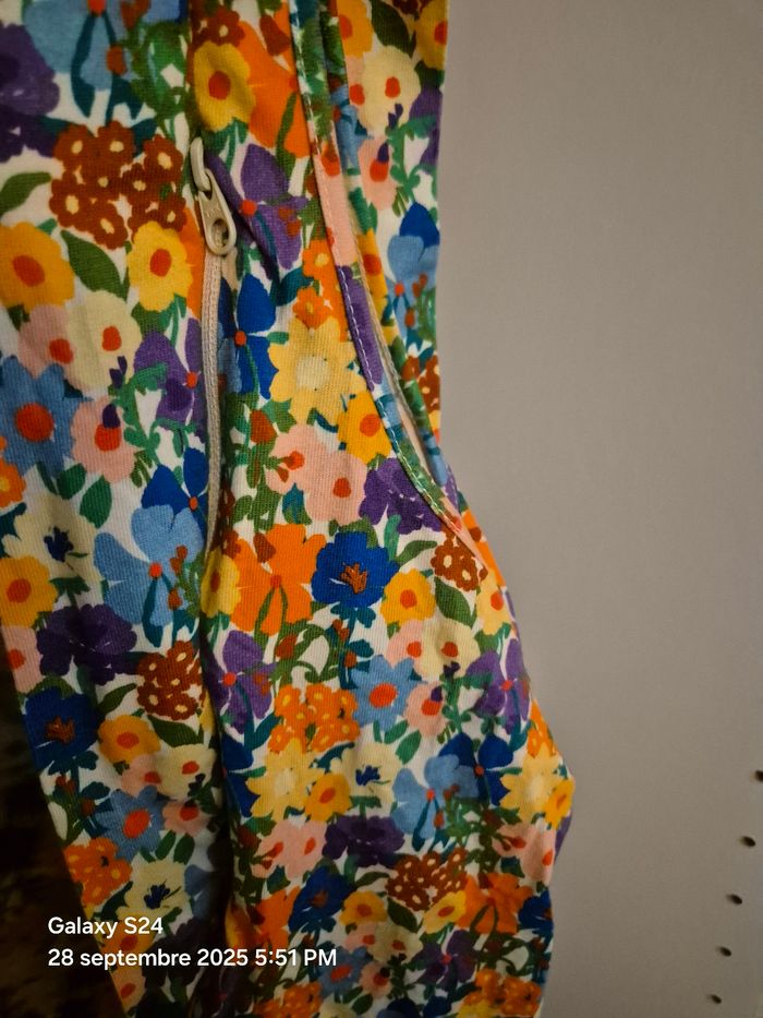 Top haut allaitement Tajine Banane taille L fleurs - photo numéro 7