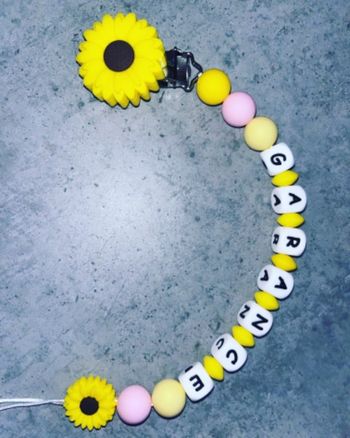 Attache tétine personnalisé