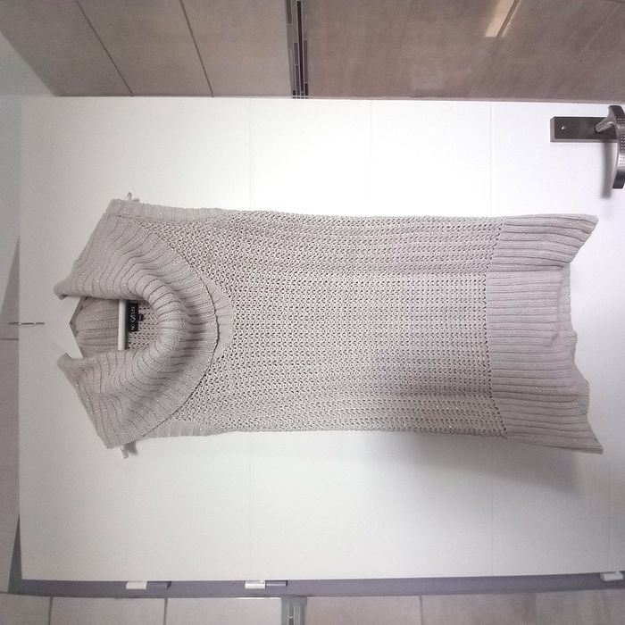 Pull long col roulé écru No Excuse T.38/40