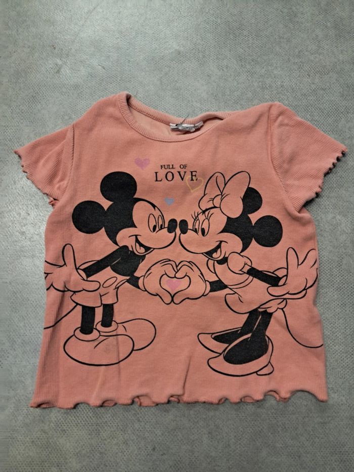tee shirt fille 3 ans disney