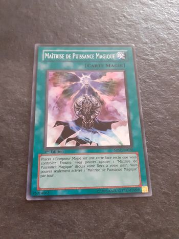 Carte Yu-Gi-Oh ! Maîtrise de puissance magique SDSC-FR020
