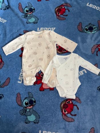 Pyjama et son body naissance 