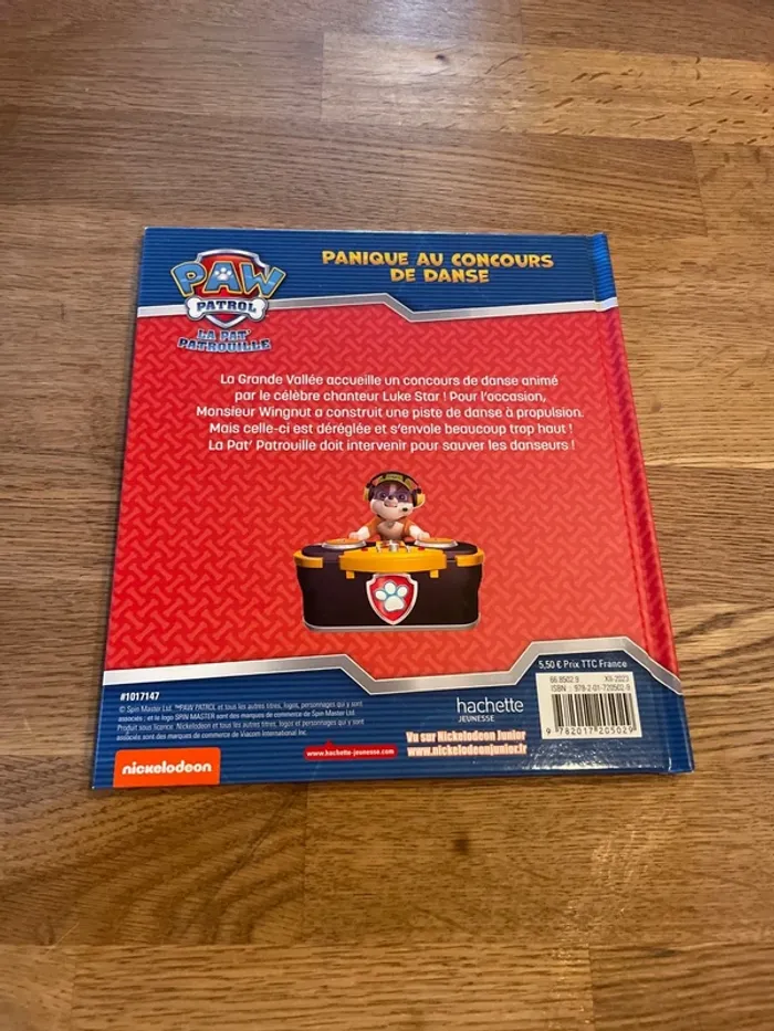 Livre Panique au concours de danse de la Pat Patrouille Paw Patrol - photo numéro 3