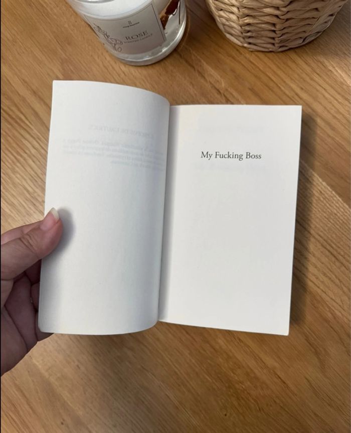 Livre new romance My fucking boss - photo numéro 4