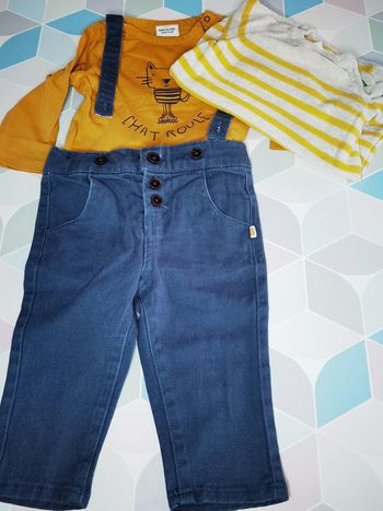 D3787 - ensemble garçon 12 mois