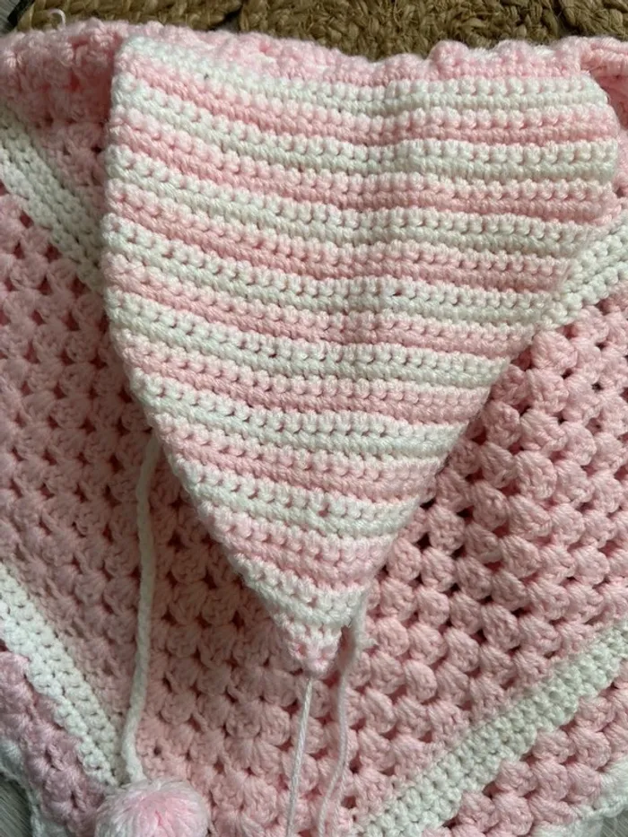 Châle poncho crochet - photo numéro 5