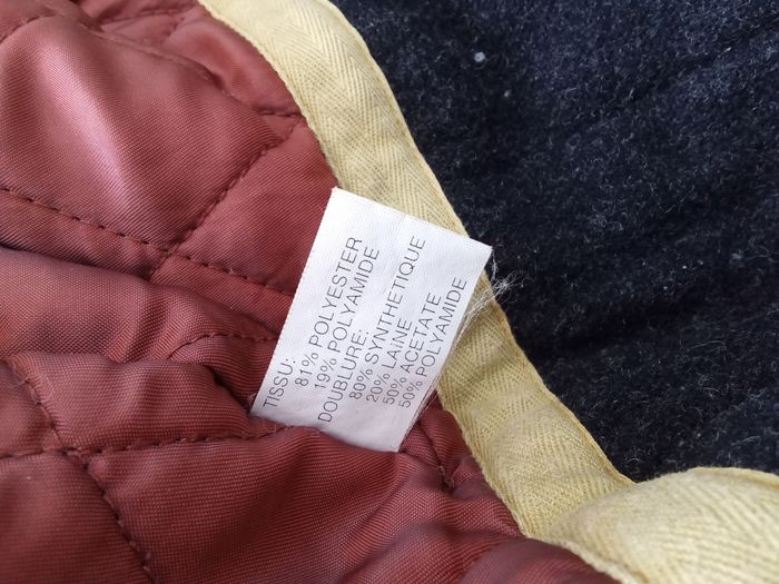 Veste moutarde Korn, taille XXL - photo numéro 4