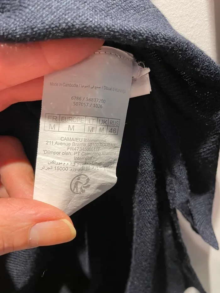 Pull léger de marque Camaïeu taille 38-M très bon état - photo numéro 7