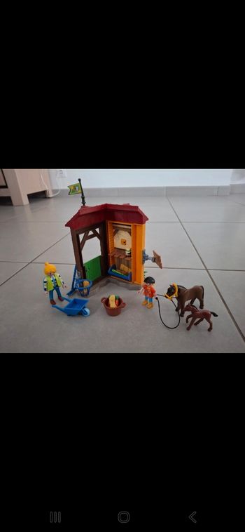 Box chevaux playmobil