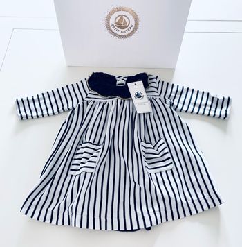 Robe bodie intégré Petit Bateau , taille 6 mois