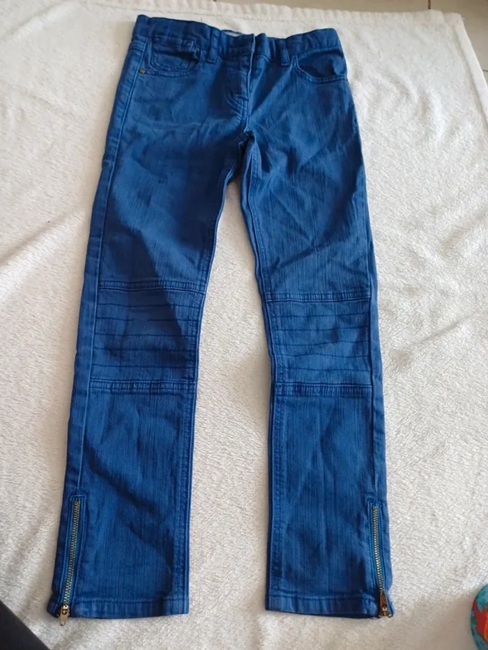 Jean slim bleu 8 ans