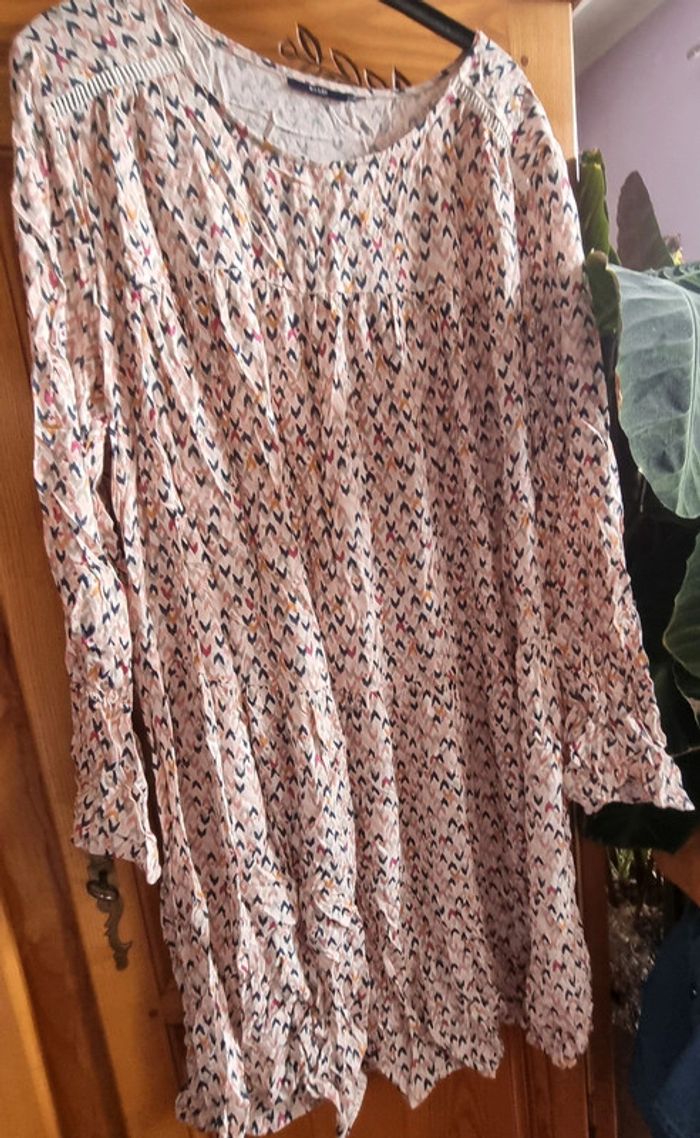 Robe courte manches longues kiabi 50 52 neuve jamais portée sans étiquette - photo numéro 6