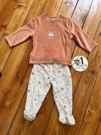 Pyjama velours 12 mois KIABI