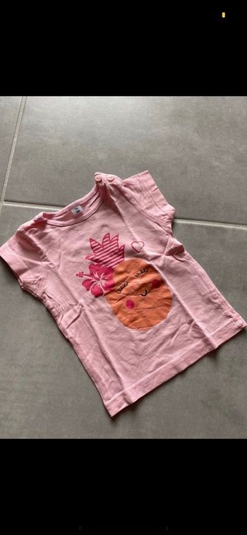 Tee shirt Ananas 9/12 mois