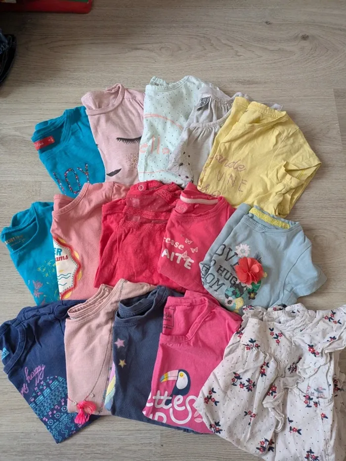 Lot tee shirts manche courte