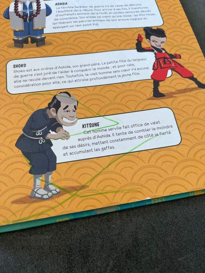 Livre les mini ninjas auzou - photo numéro 2