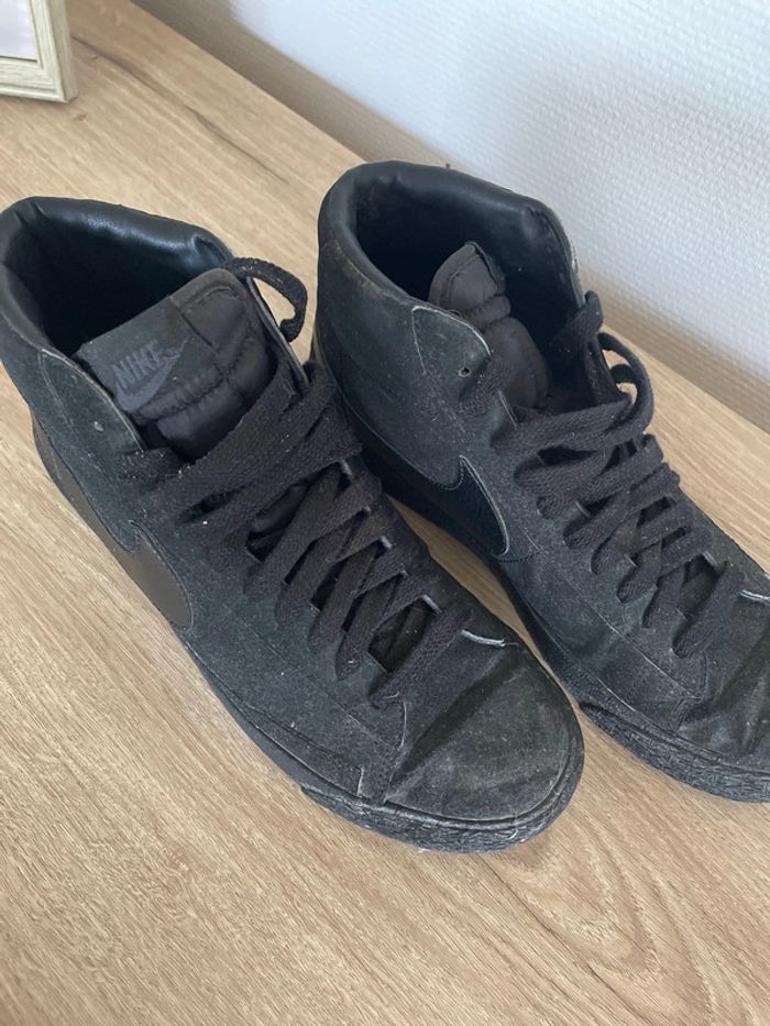Nike blazer mid noire - photo numéro 4