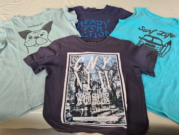 Lot 4 tee-shirts