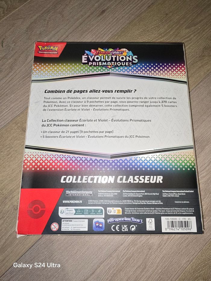 Pokemon coffret classeur evolutions prismatiques 8.5 - photo numéro 2