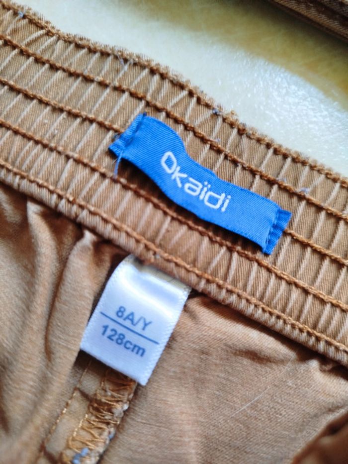 Pantalon large camel - photo numéro 3