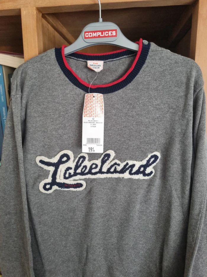 Pull garçon neuf taille 14 ans tape à l'oeil - photo numéro 2