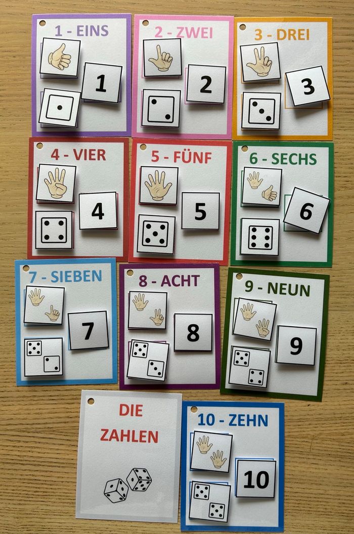 Pack fiche Montessori en allemand - photo numéro 4