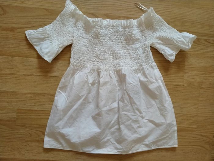 Haut blanc. Manches courtes. Femme . Promod.
Taille 36 - photo numéro 9